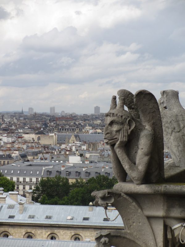 パリを一望 ノートルダム大聖堂は頂上まで登るべし ハネムーンs
