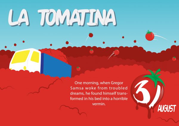 スペインで一番クレイジーなお祭り ハネムーン記念にトマト投げ祭りに参加しよう ハネムーンs
