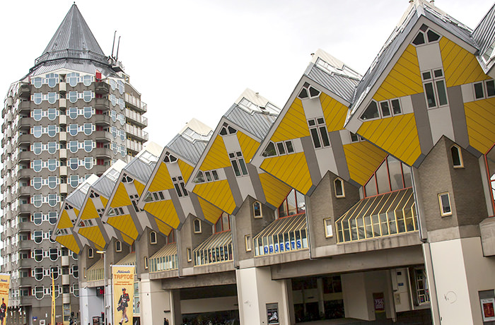 ユニークな建築が立ち並ぶロッテルダム