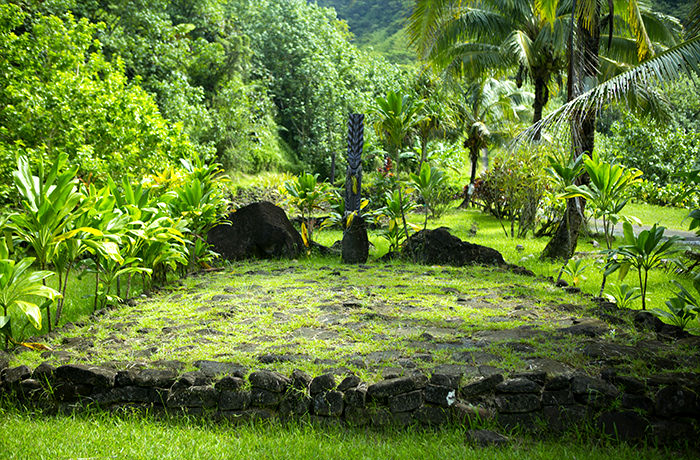 マラエ (C)Tahiti Tourism